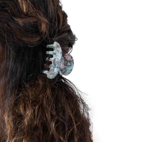 FRANCE LUXE Couture Claw Clip French Classic Small in South Sea main image 5